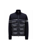 Moncler Knit-Sleeve Down Jacket — hero