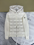 Moncler Hooded Knit Quilted Jacket — hero