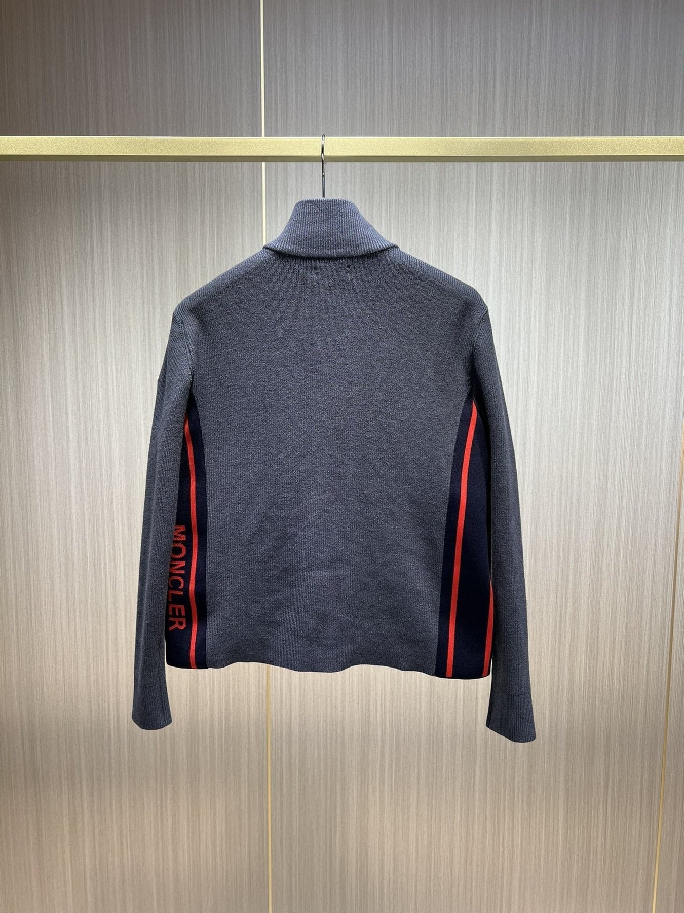 Moncler Sweater Sleeve Down Jacket — back