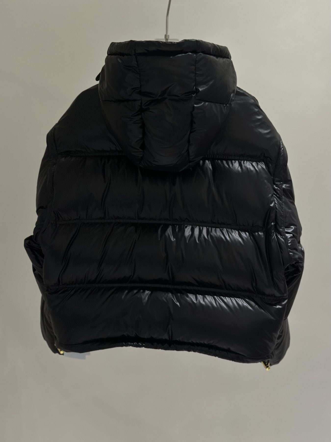 CEL*NE Down Coat Women's Convertible Hooded Puffer Coat — back