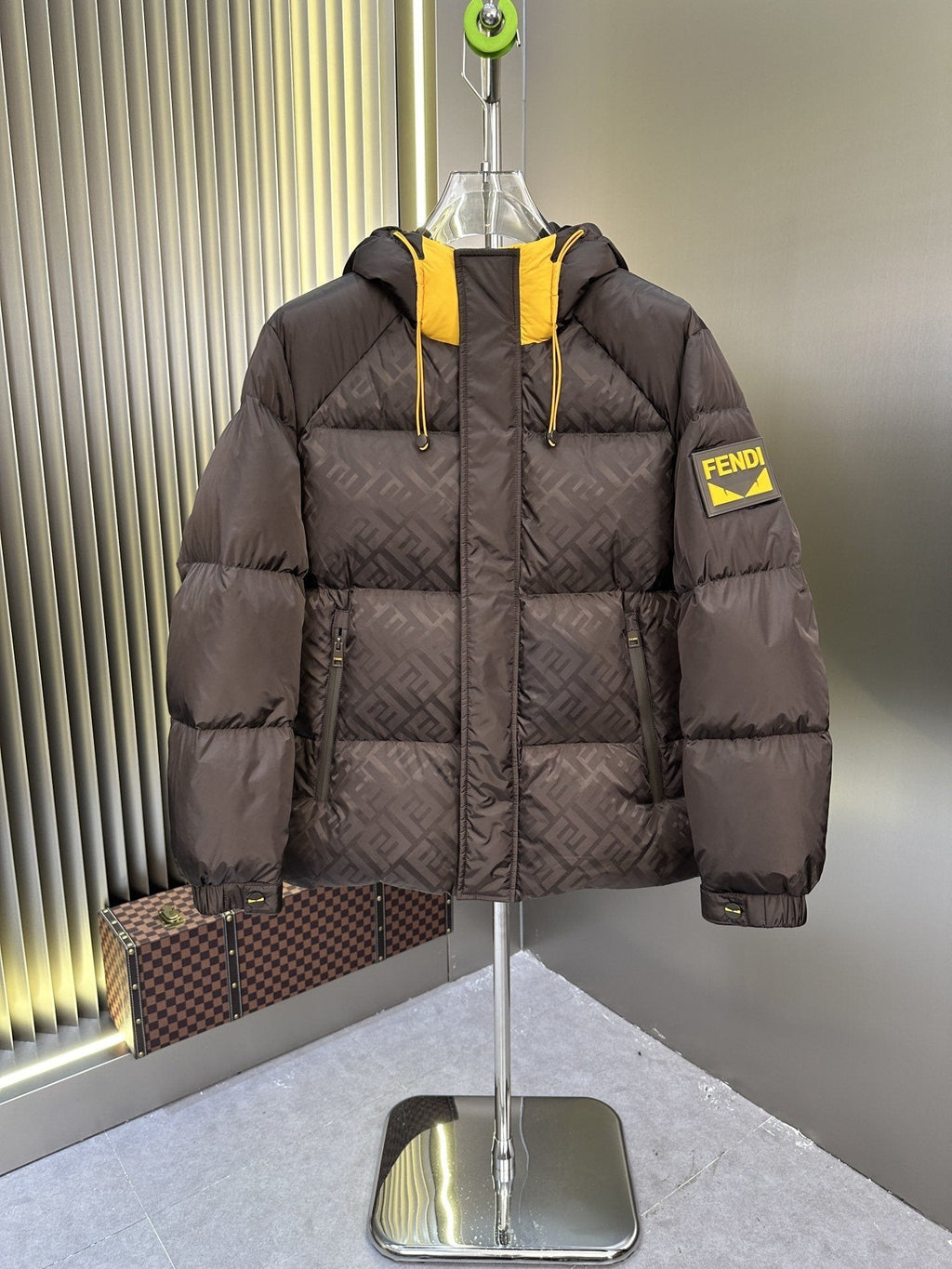 Fendi Hooded Quilted Puffer Jacket — hero