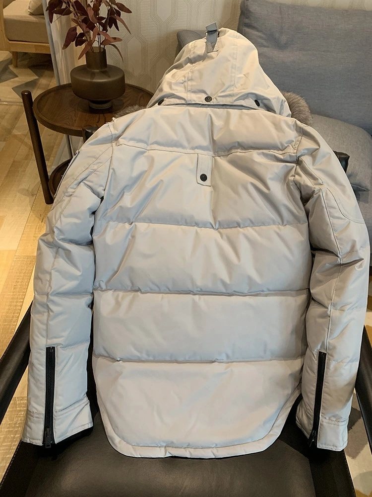 Moose Knuckles Women's Fur-Trim Hood Puffer Jacket — back