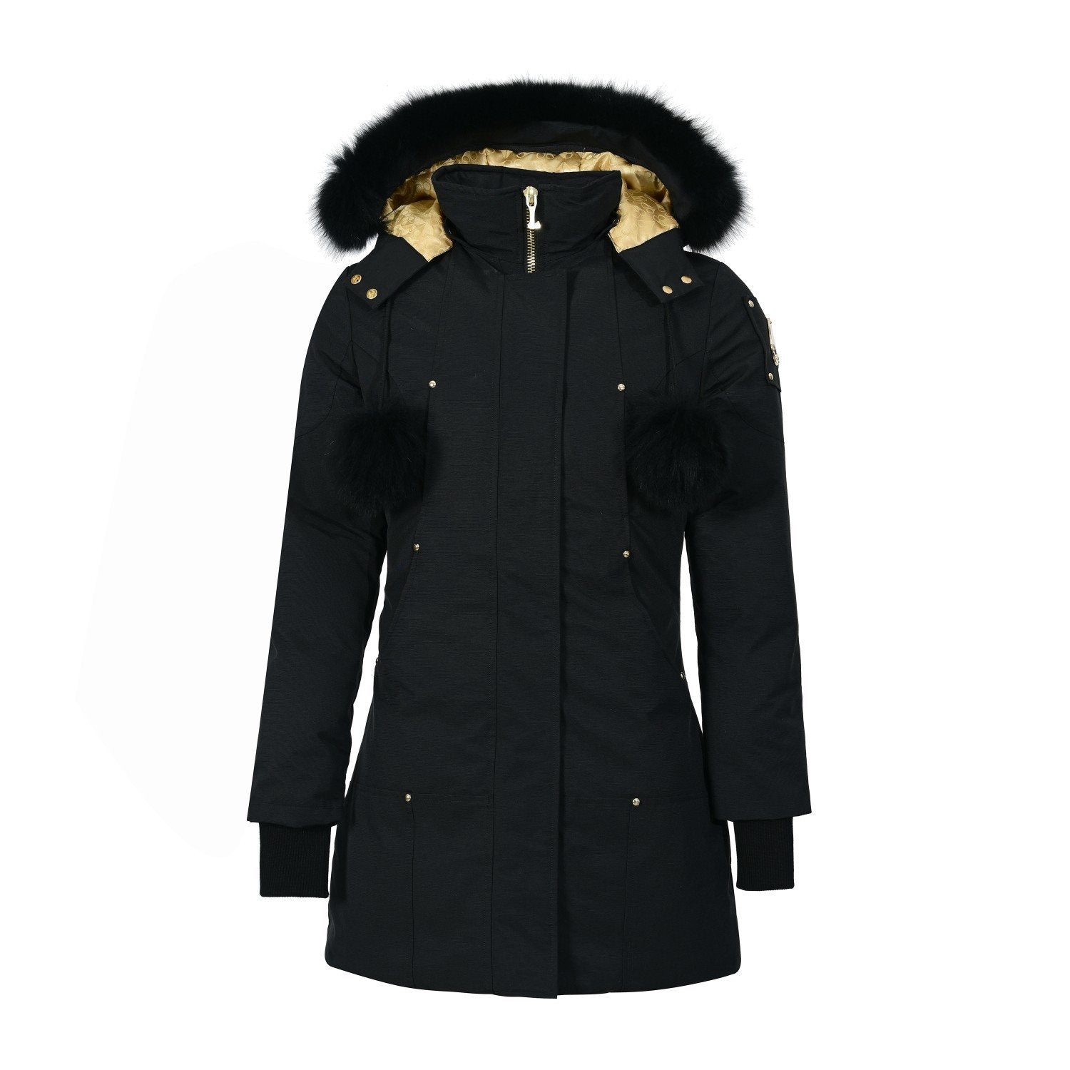Moose Knuckles Women's Long Hooded Parka — hero