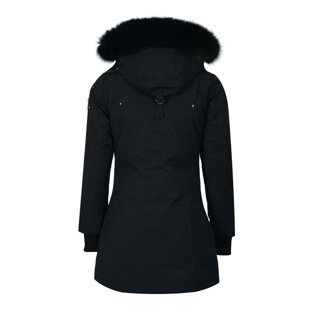 Moose Knuckles Women's Long Hooded Parka — back