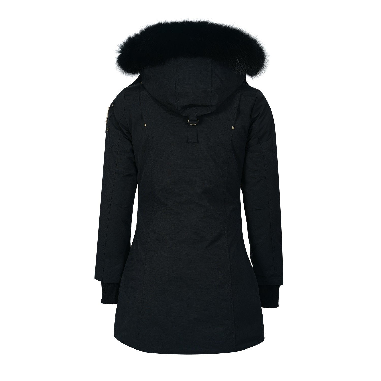 Moose Knuckles Women's Long Hooded Parka — back