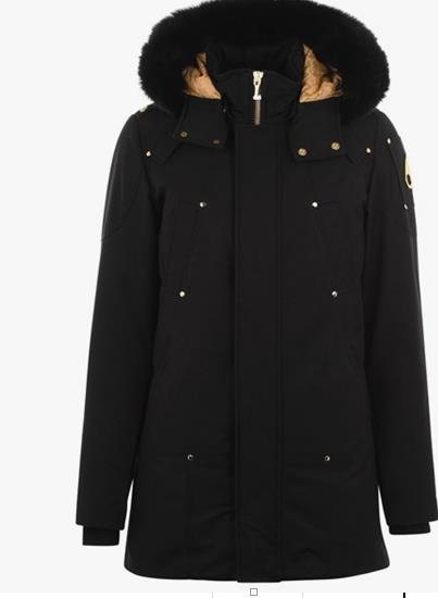 Moose Knuckles Gold-Tone Hardware Hooded Long Parka — hero