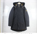 Moose Knuckles Black Fur-Trim Hood Gold-Lined Parka — hero