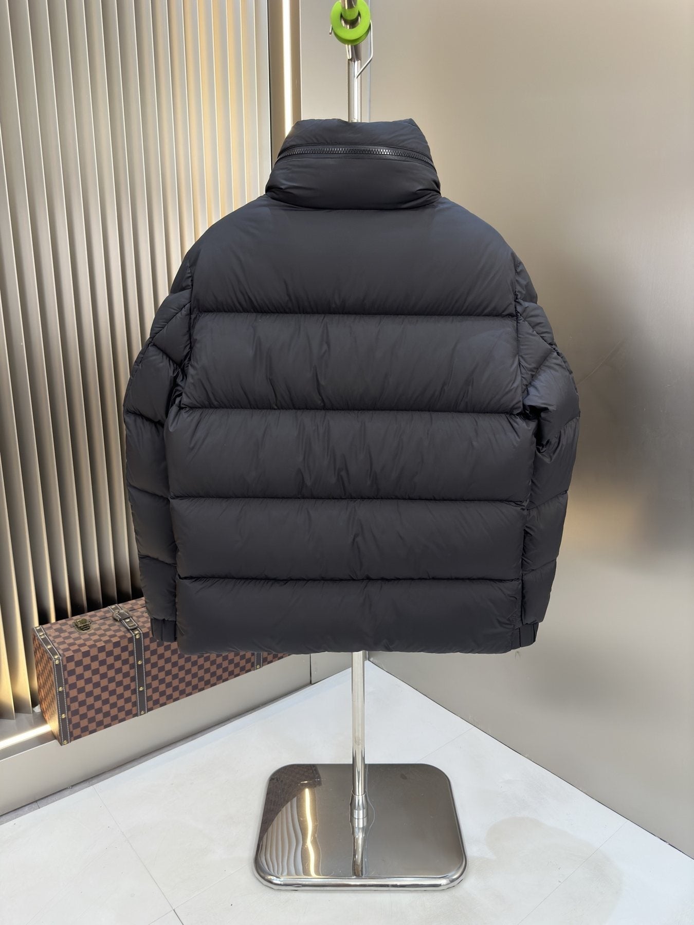 Moncler Reversible Quilted Goose Down Coat — back