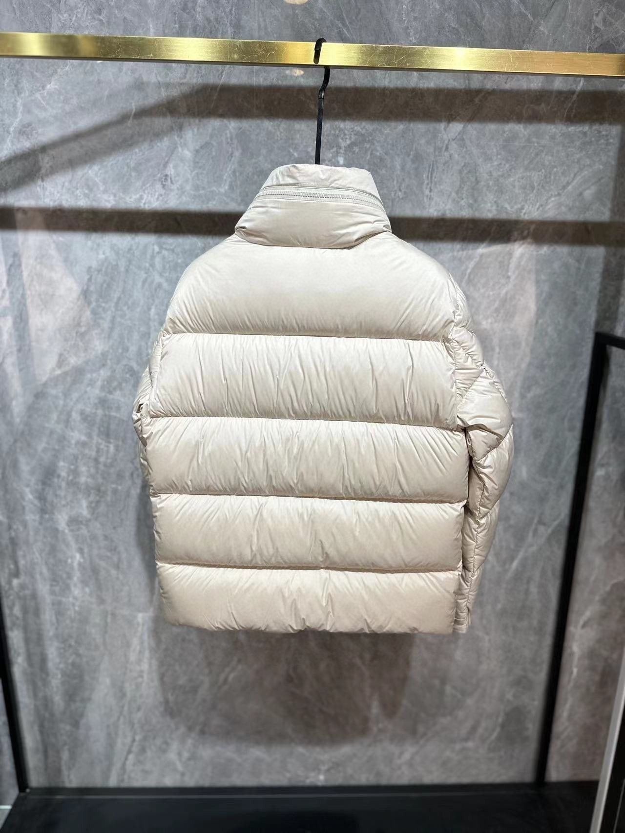 Moncler Reversible Quilted Goose Down Coat — back