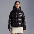 Womem Moncler coat Women's Glossy Hooded Puffer Jacket — hero