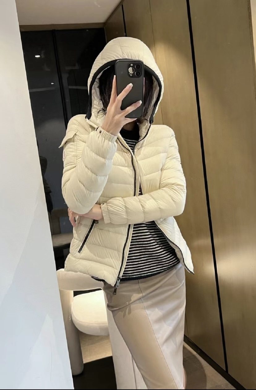 Moncler Hooded Quilted Puffer Coat — context
