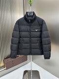 Prada Quilted Stand Collar Puffer Jacket — hero