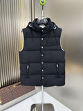 Prada Quilted Hooded Down Vest — hero
