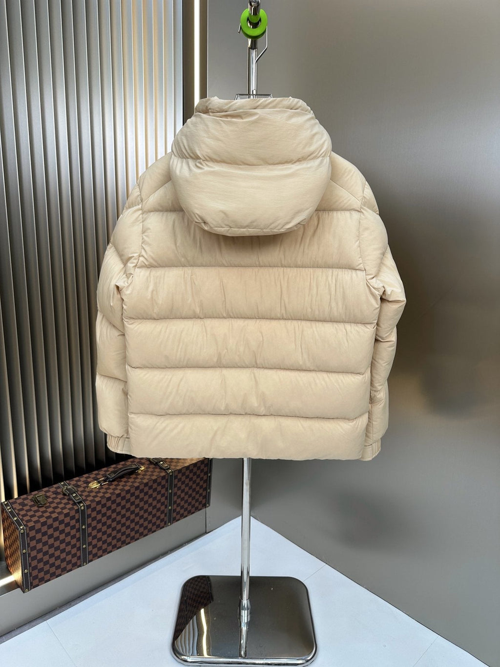 Moncler Hooded Quilted Puffer Coat — back