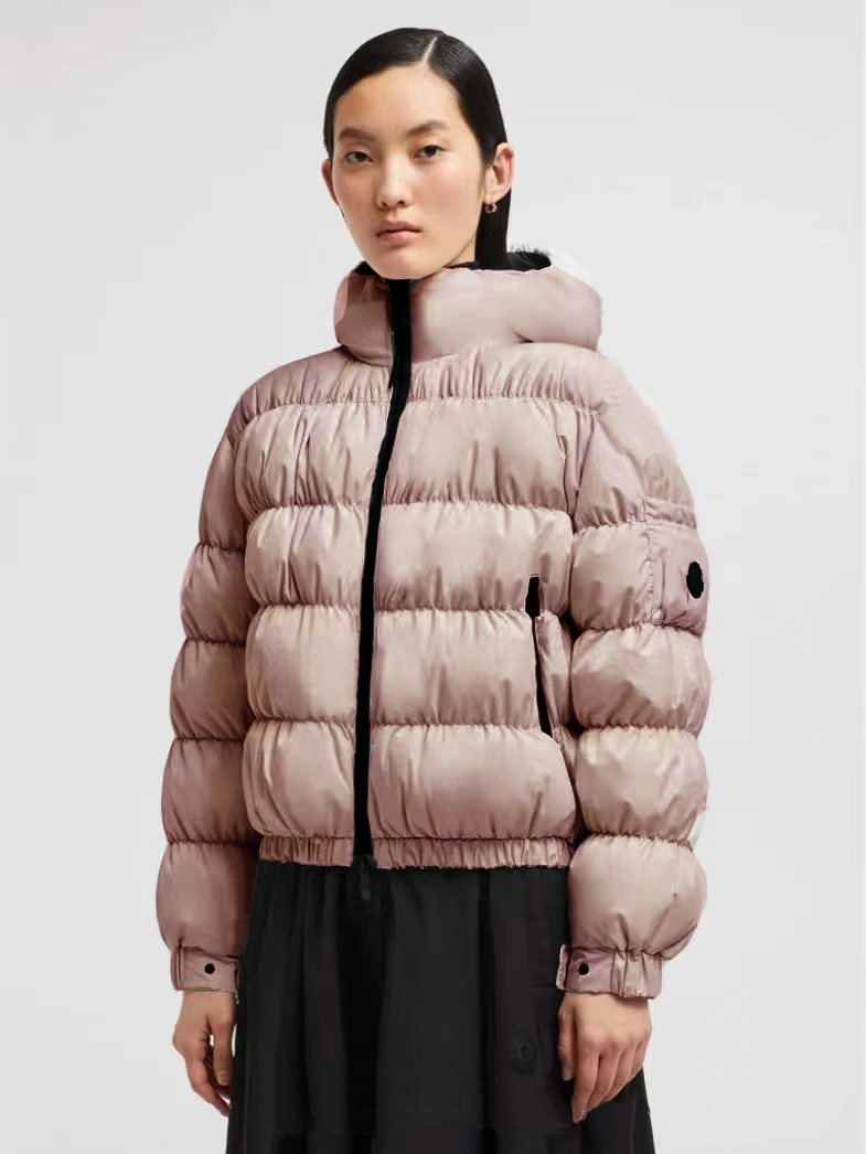 Moncler Women's Hooded Puffer Coat — hero