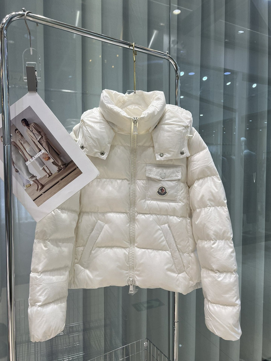 Moncler Hooded Front-Pocket Puffer Coat — hero