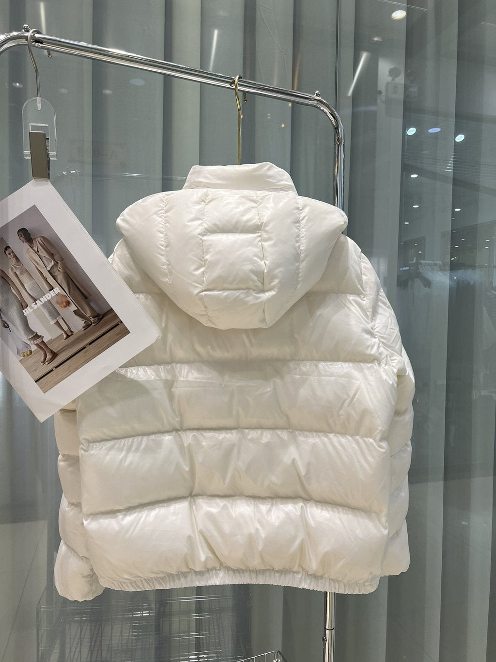 Moncler Hooded Front-Pocket Puffer Coat — back