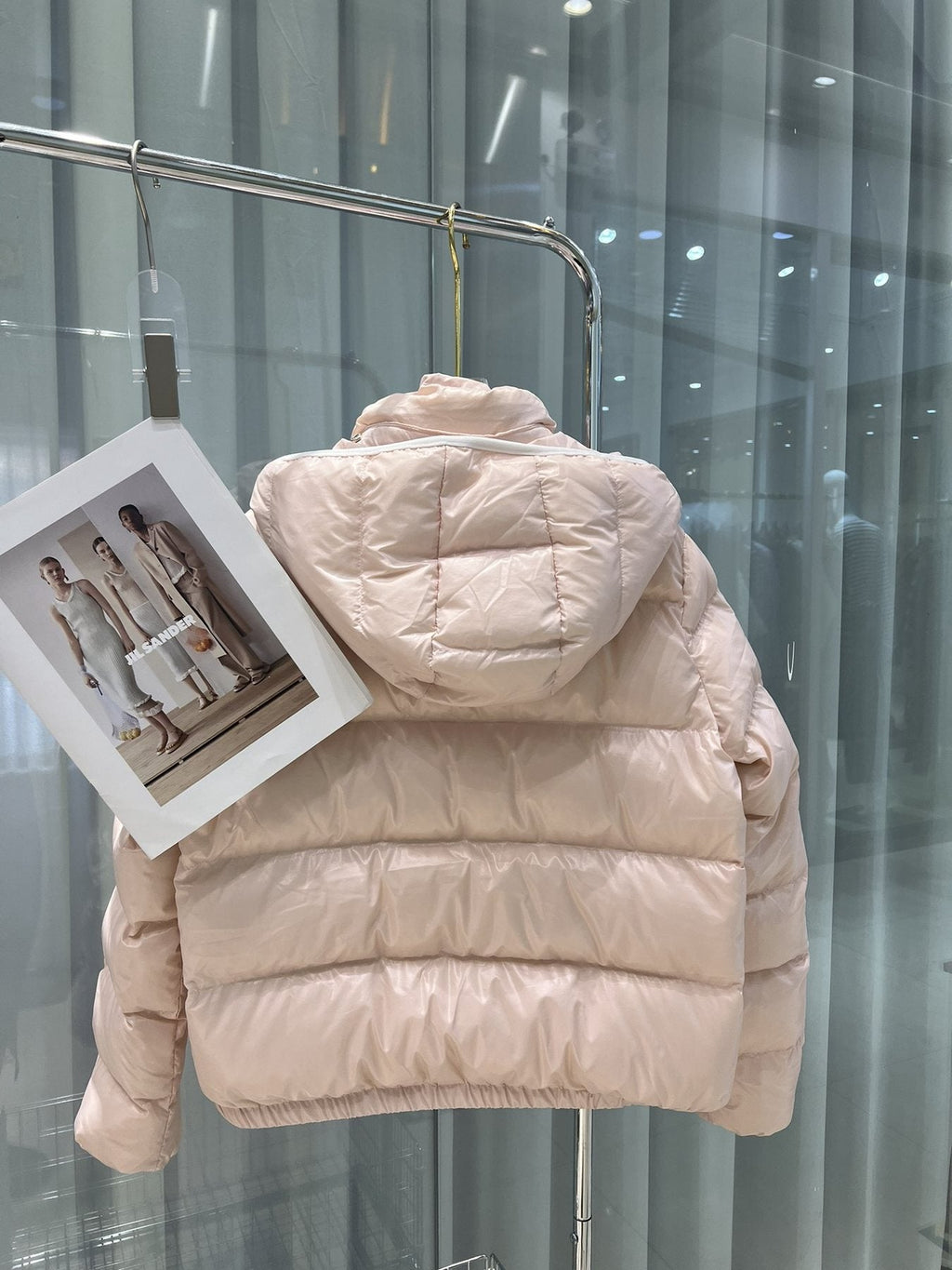 Moncler Hooded Front-Pocket Puffer Coat — back