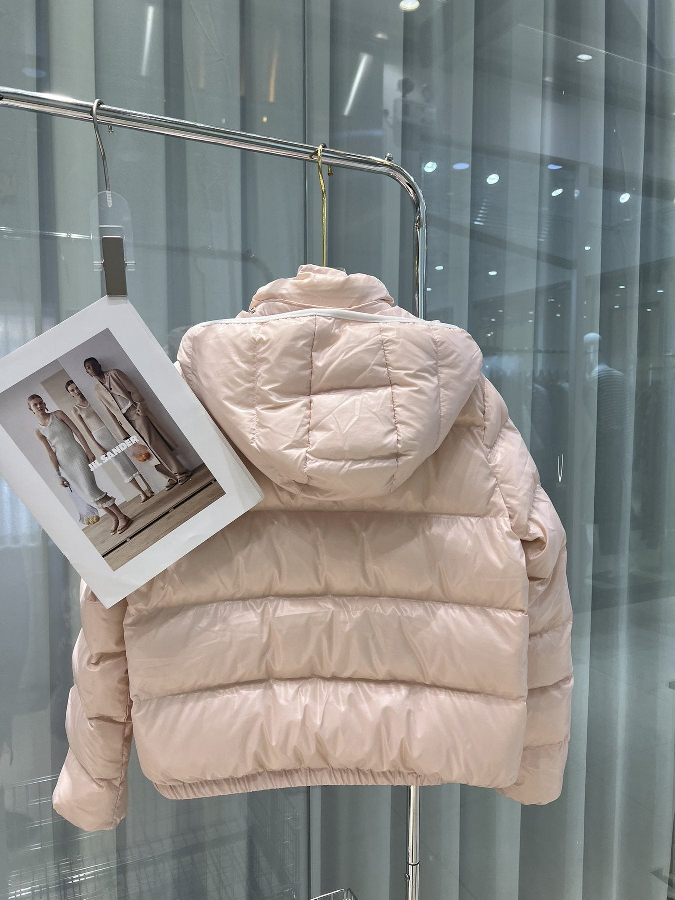 Moncler Hooded Front-Pocket Puffer Coat — back