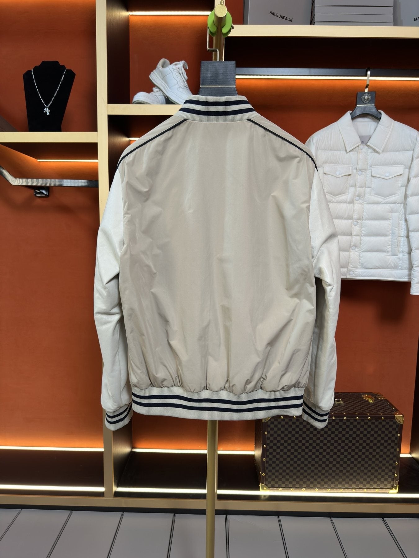Moncler Reversible Varsity Coat — back