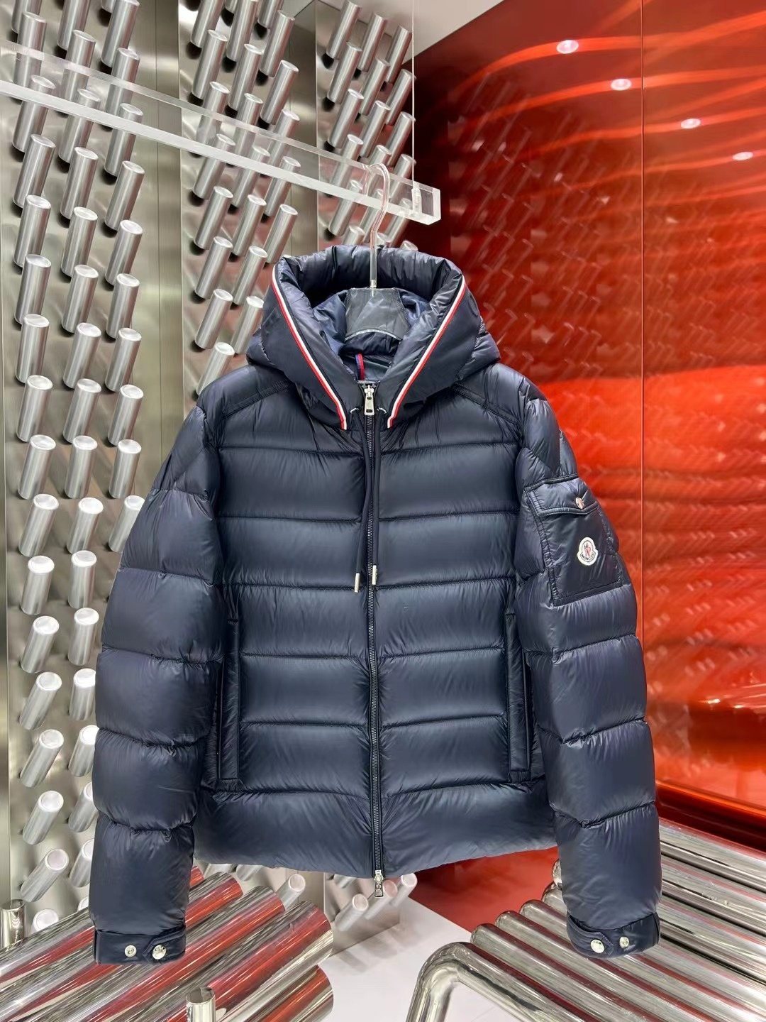 Moncler Hooded Quilted Puffer Coat — hero