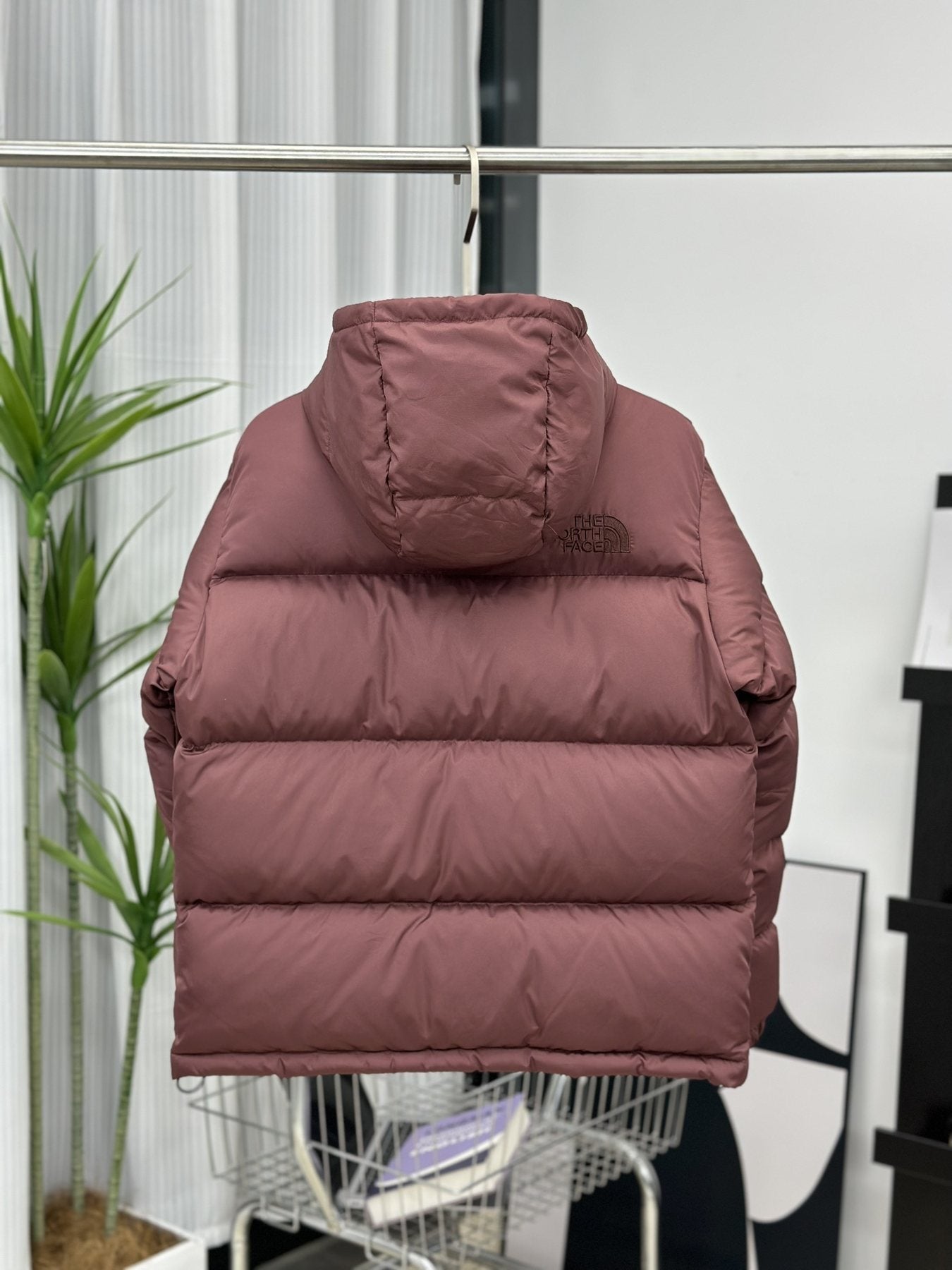 The North Face Hooded Puffer Jacket — back