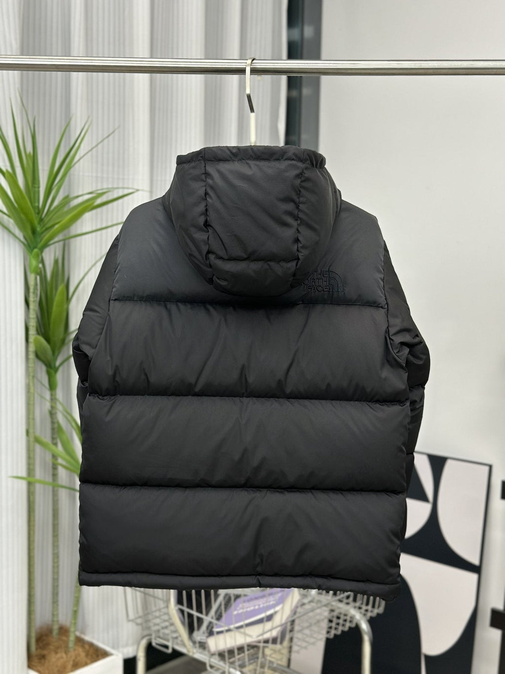 The North Face Hooded Puffer Jacket — back