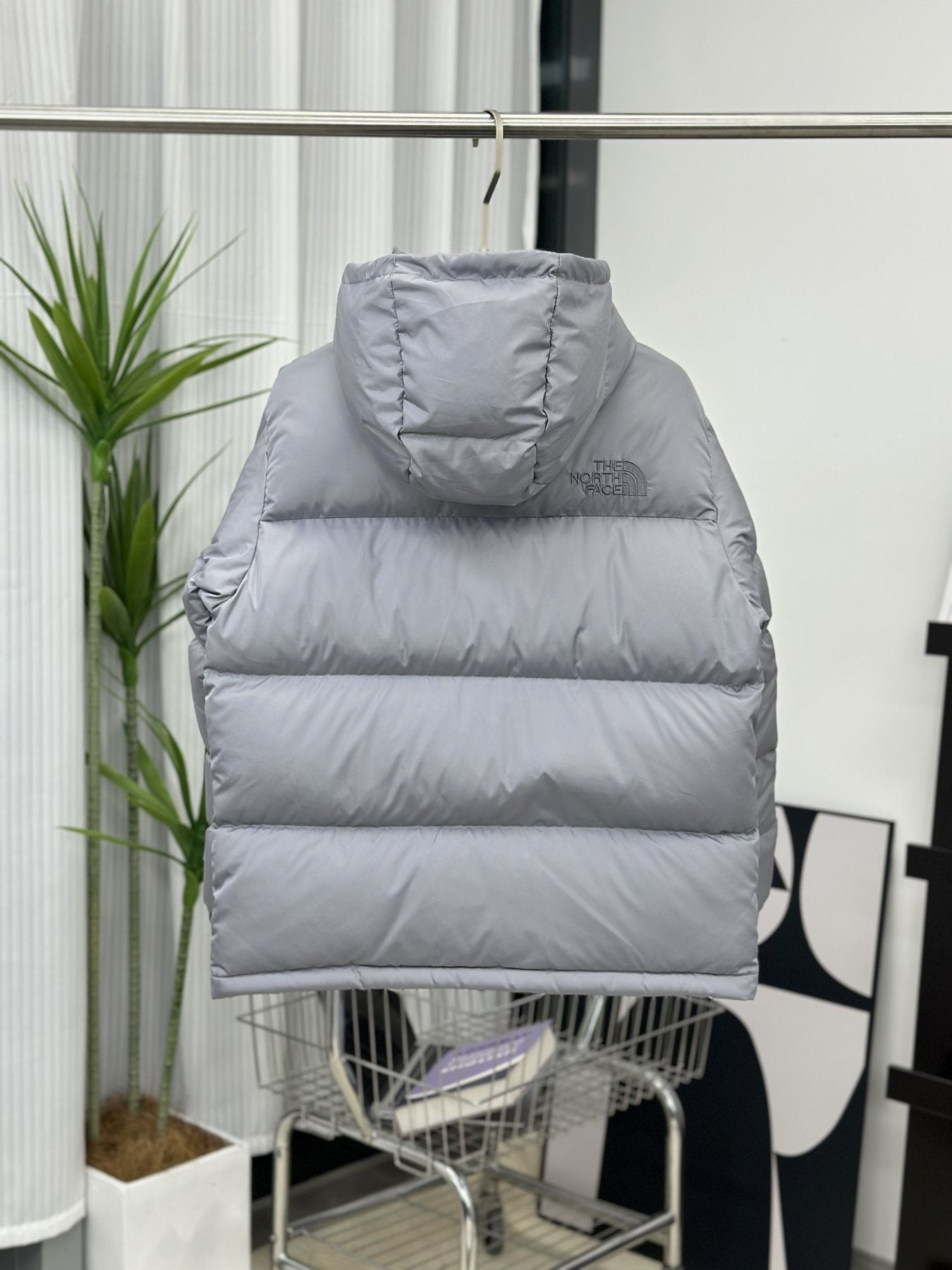 The North Face Hooded Puffer Jacket — back
