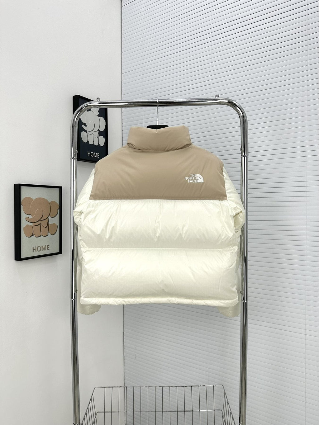 The North Face Women's Cropped Quilted Puffer Jacket — front