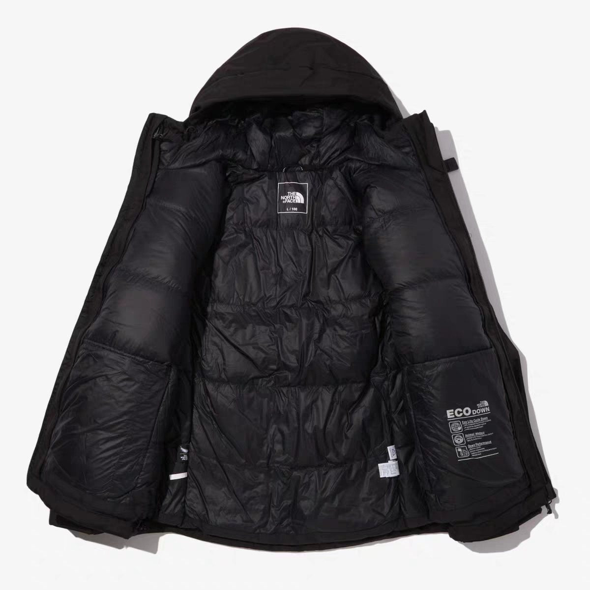 The North Face Summit Series Hooded Puffer Jacket — detail