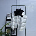 The North Face Color-Block Quilted Puffer Jacket — front