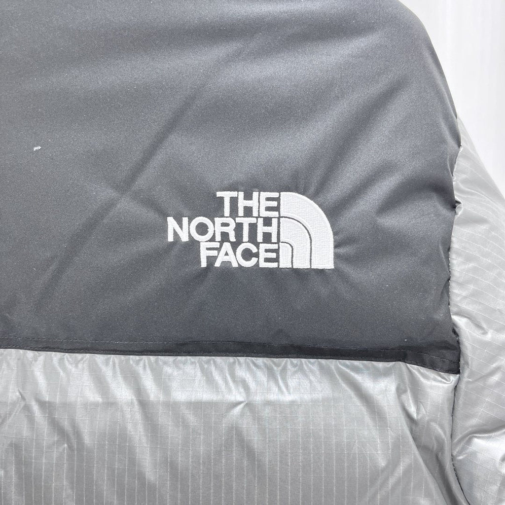 The North Face Color-Block Quilted Puffer Jacket — detail