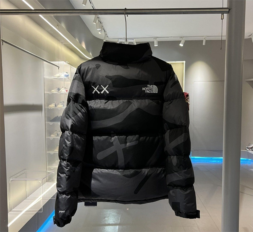 The North Face Camouflage Puffer Jacket — back
