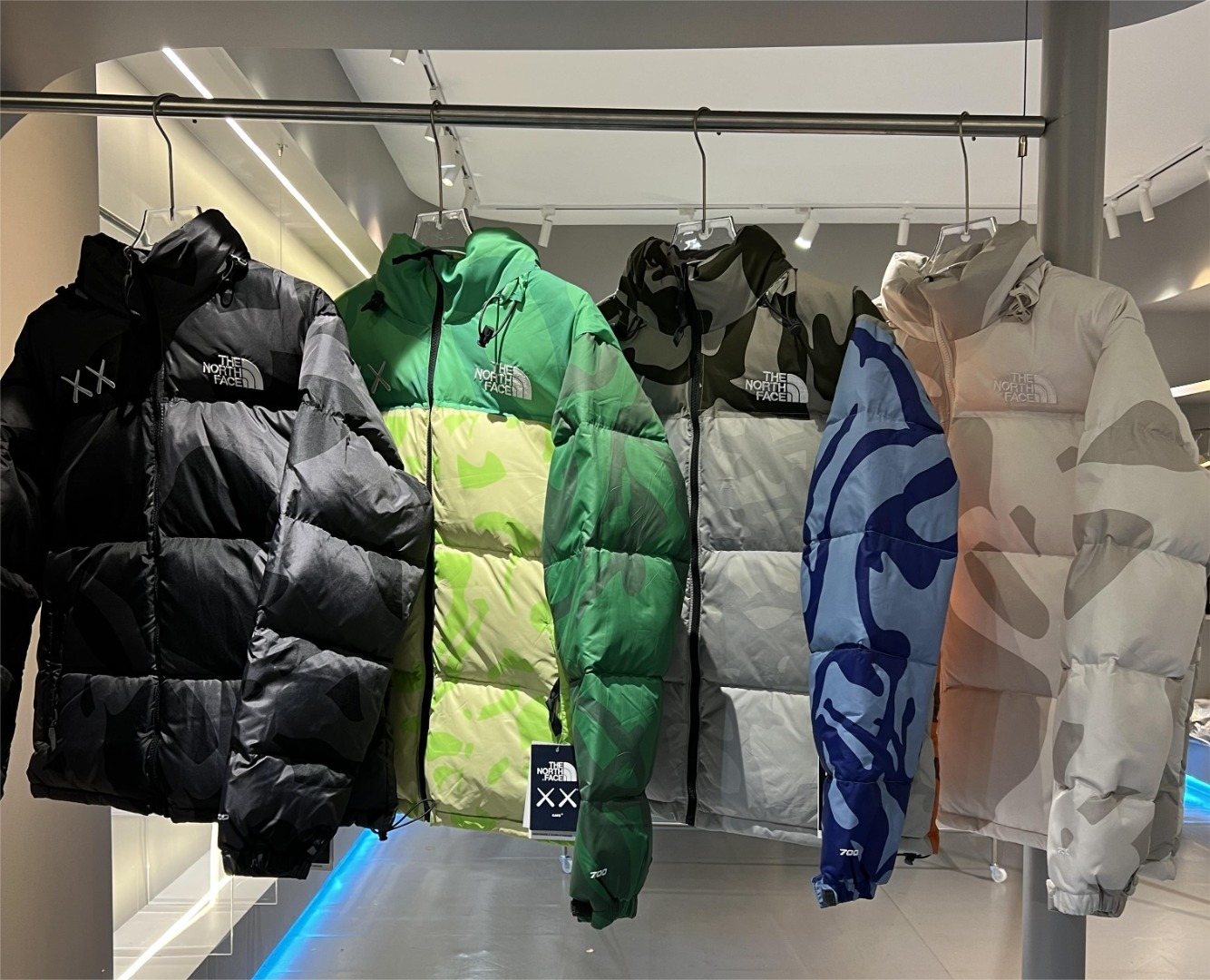 The North Face Camouflage Puffer Jacket — comparison