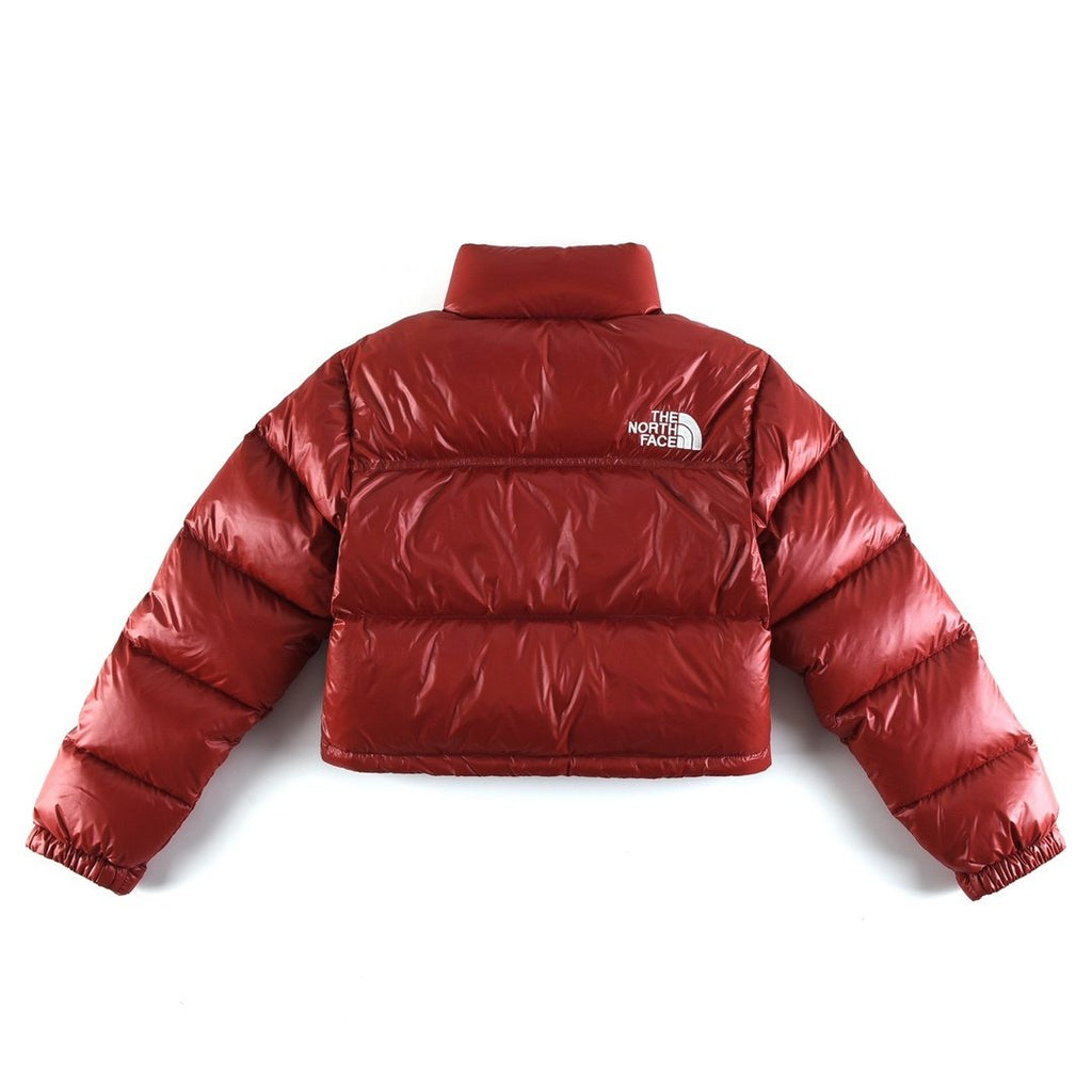 The North Face Women's Cropped Quilted Puffer Jacket — back