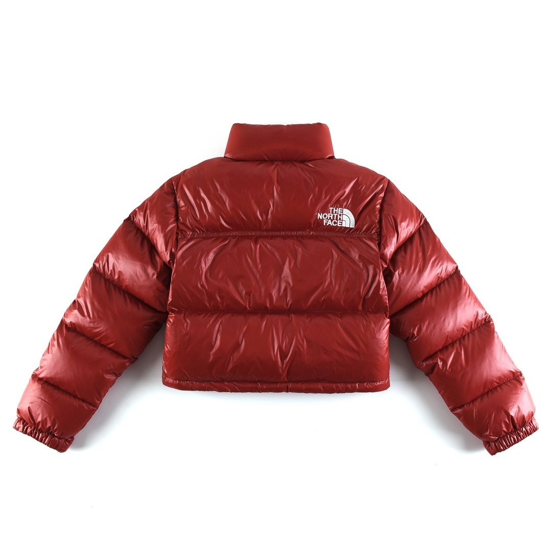 The North Face Women's Cropped Quilted Puffer Jacket — back