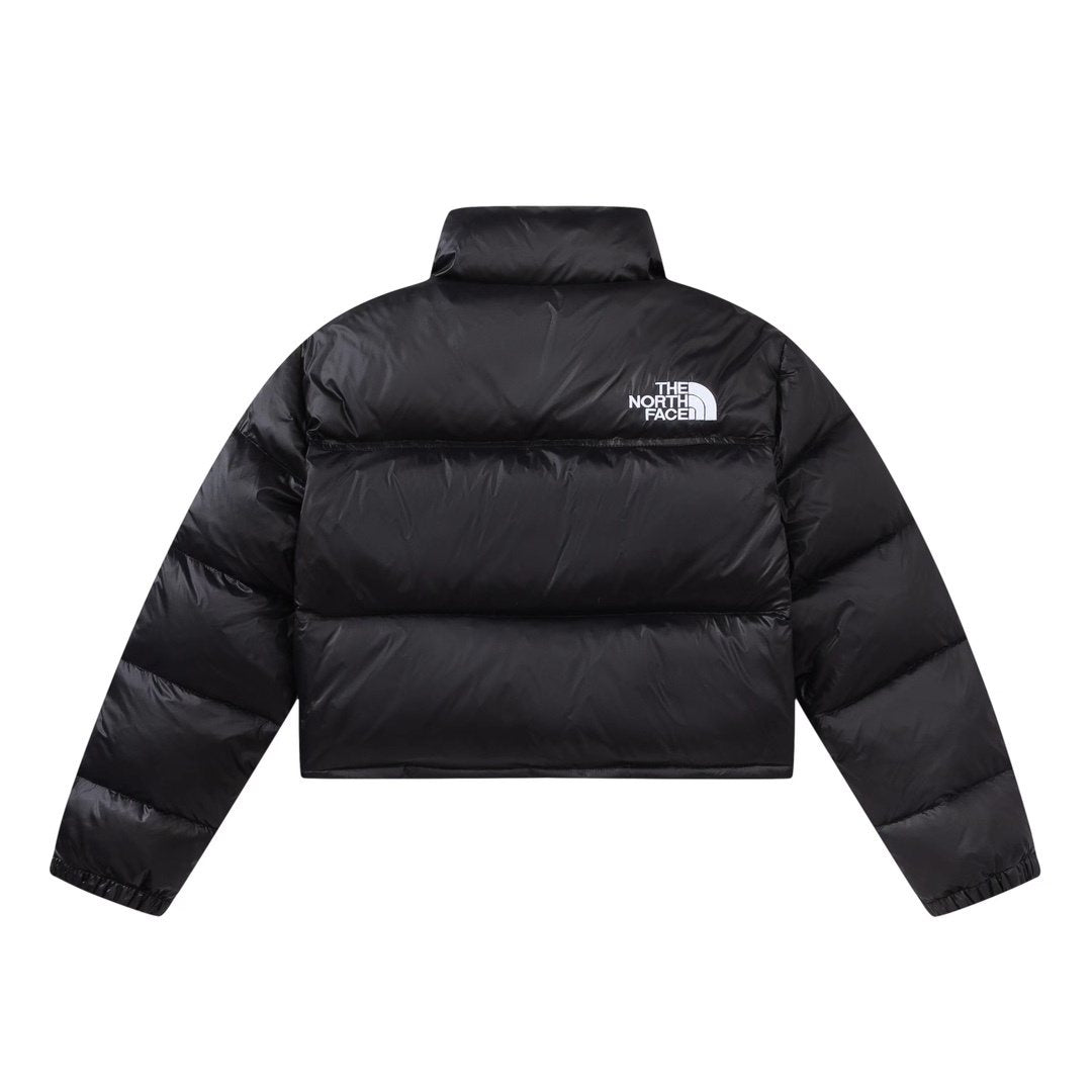 The North Face Women's Cropped Quilted Puffer Jacket — back