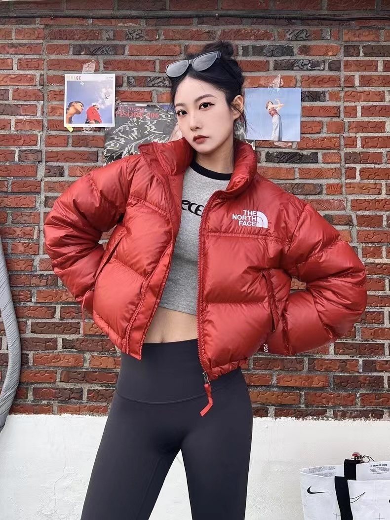 The North Face Women's Cropped Quilted Puffer Jacket — context