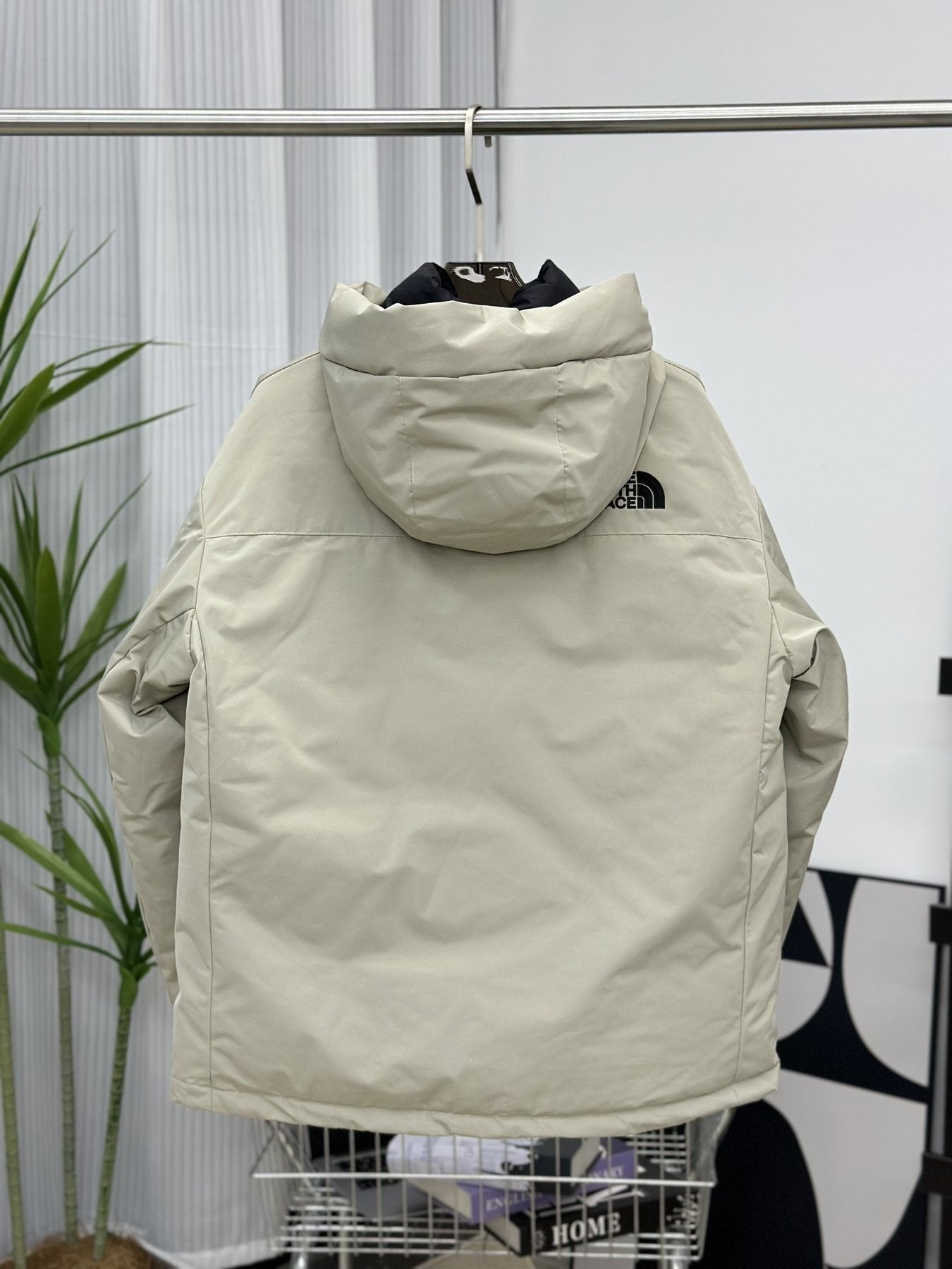 The North Face Hooded Utility Puffer Jacket — back