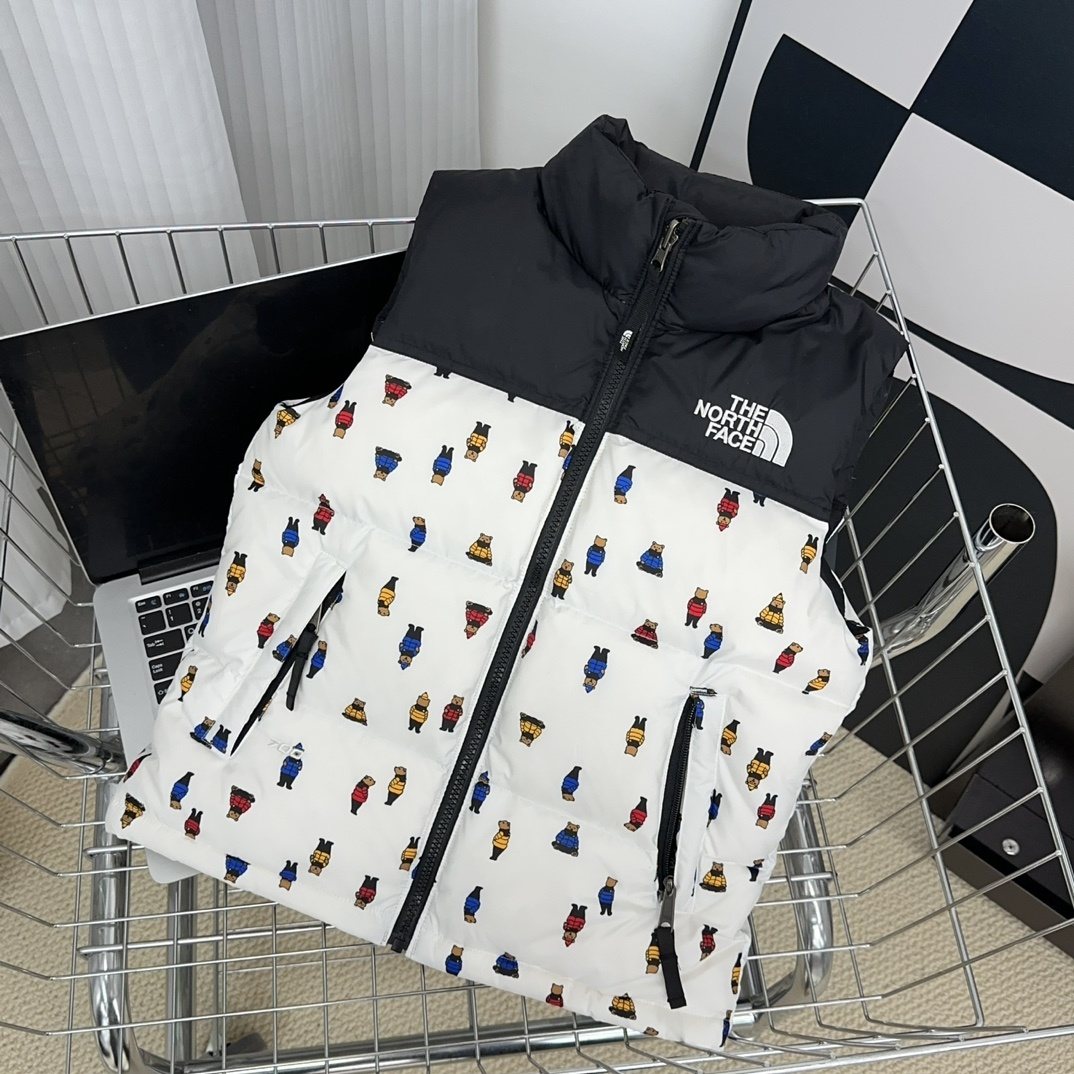 The North Face Kids' Quilted Down Vest — hero