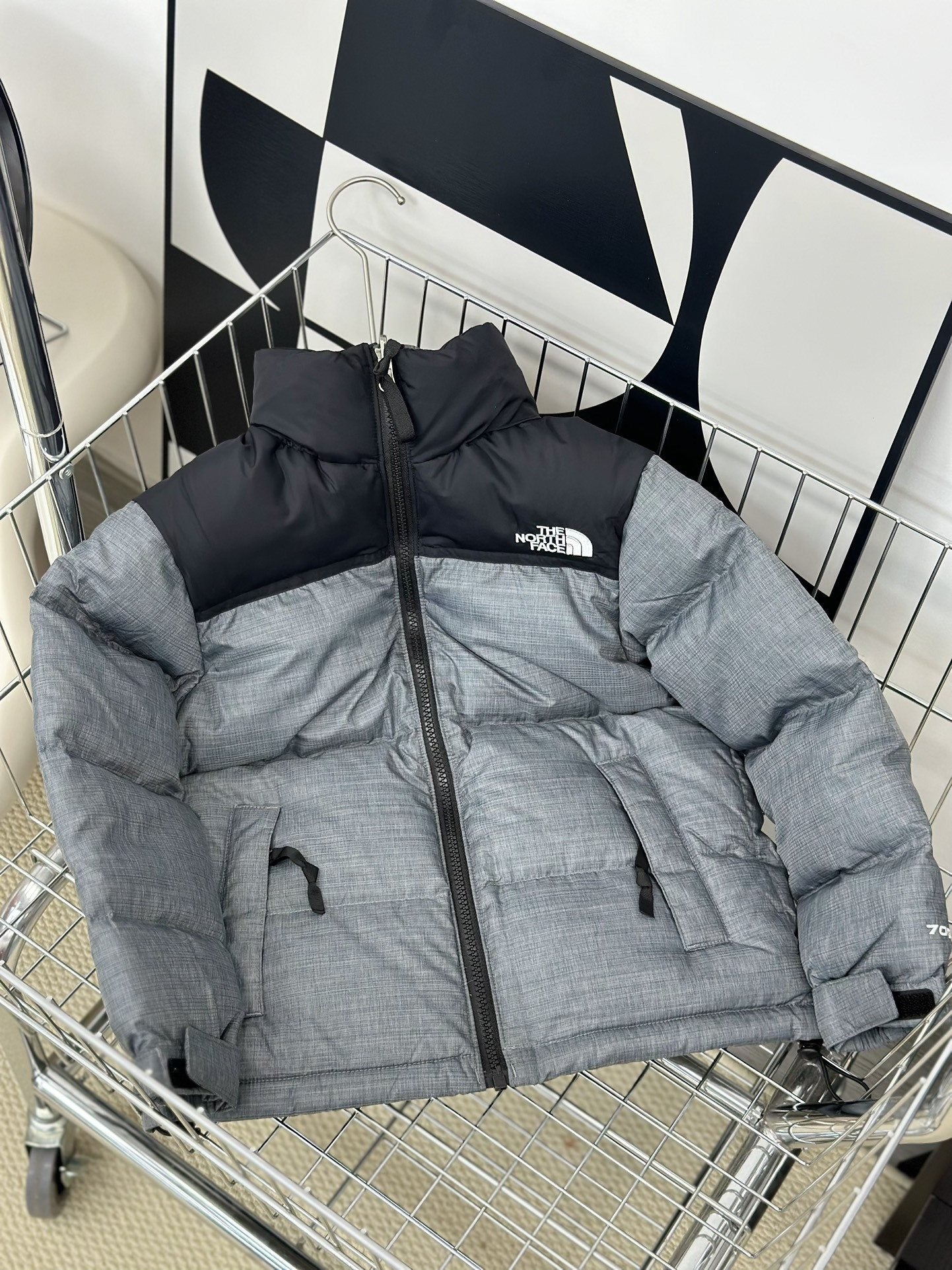 The North Face Kids' Color-Block Down Jacket — hero