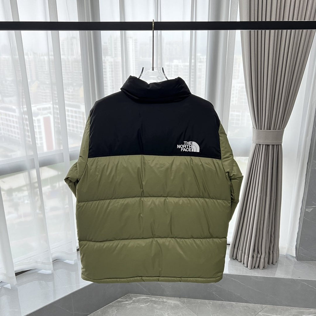 The North Face Color-Block Puffer Jacket — back