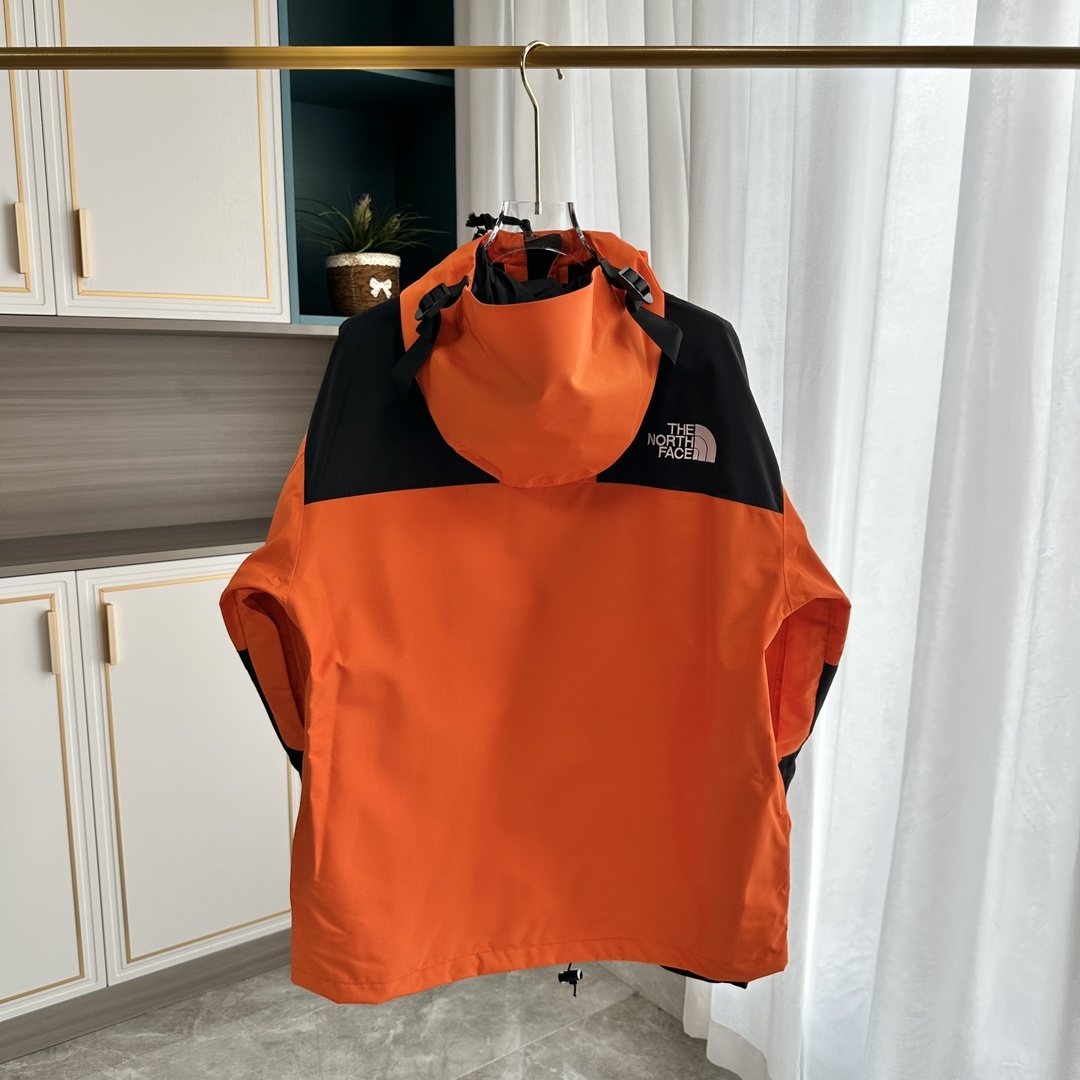 The North Face Color-Block Hooded Jacket — back