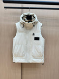 Burberry Hooded Padded Down Vest — hero