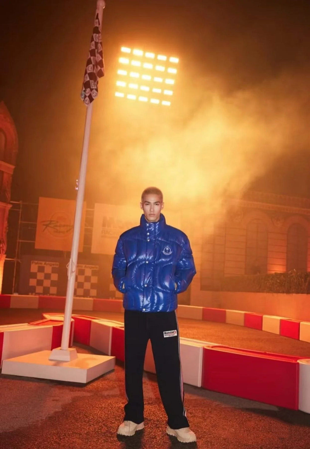 Moncler Quilted Short Down Coat — context