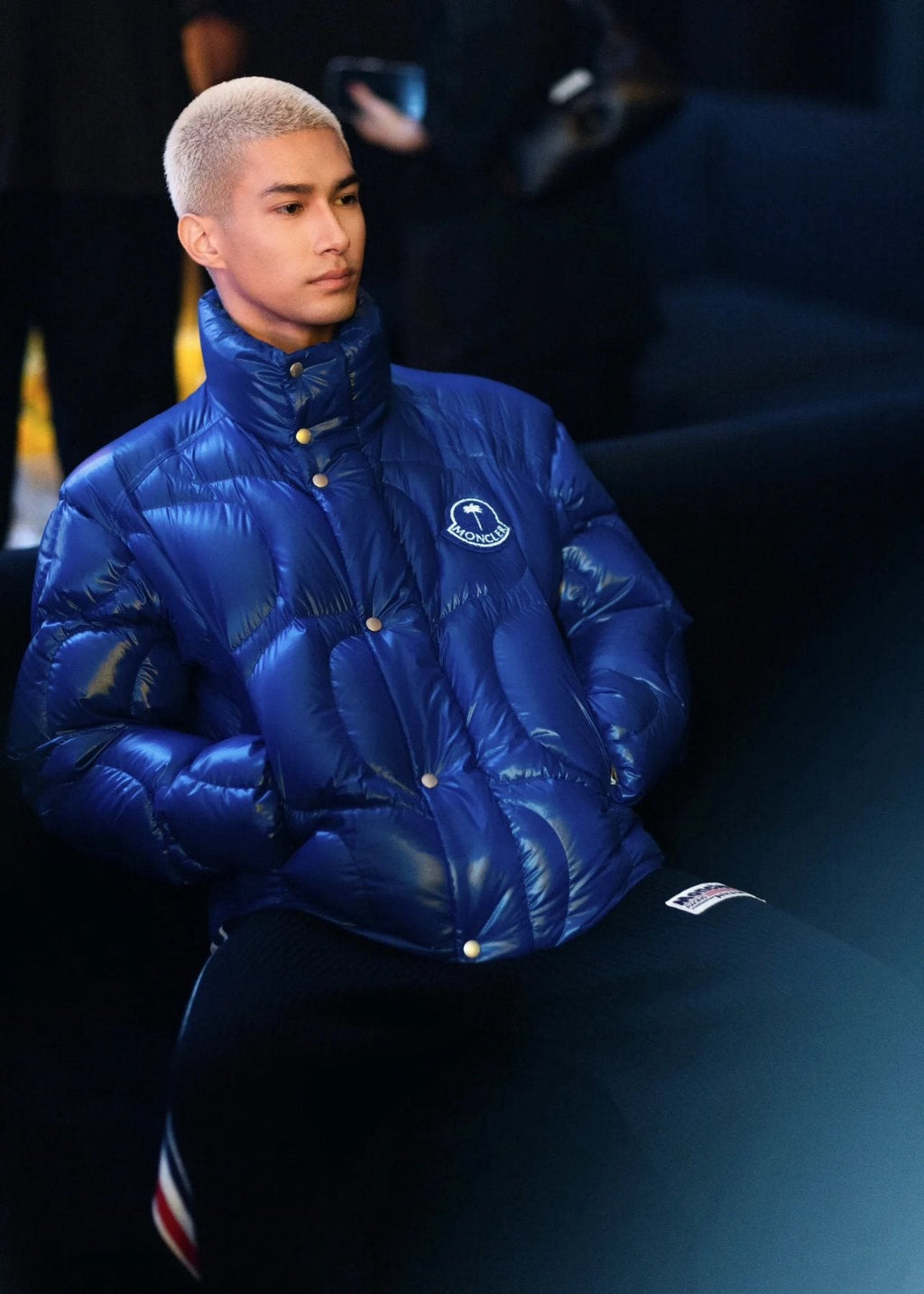 Moncler Quilted Short Down Coat — context