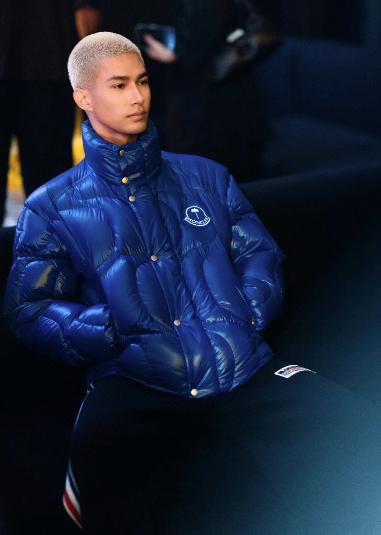 Moncler Quilted Short Down Coat — context