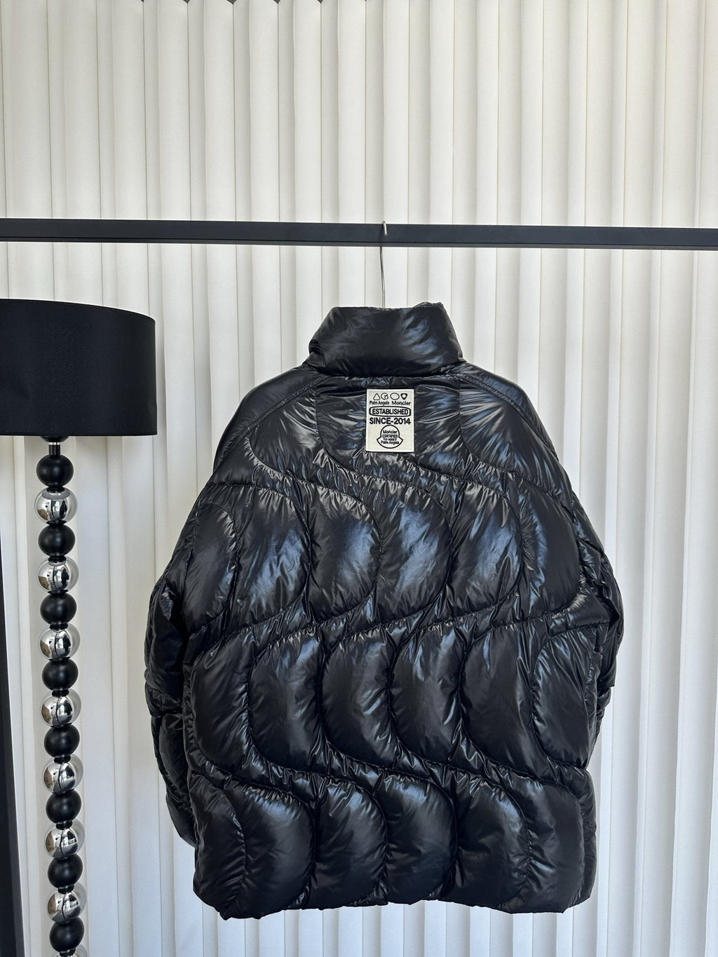Moncler Quilted Short Down Coat — back