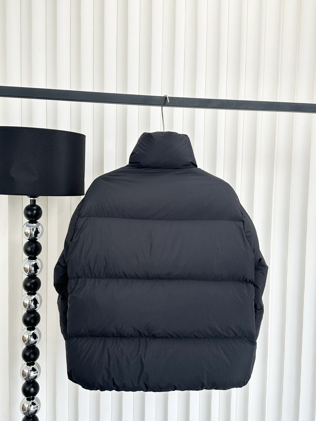Moncler Quilted Stand-Collar Puffer Coat — back