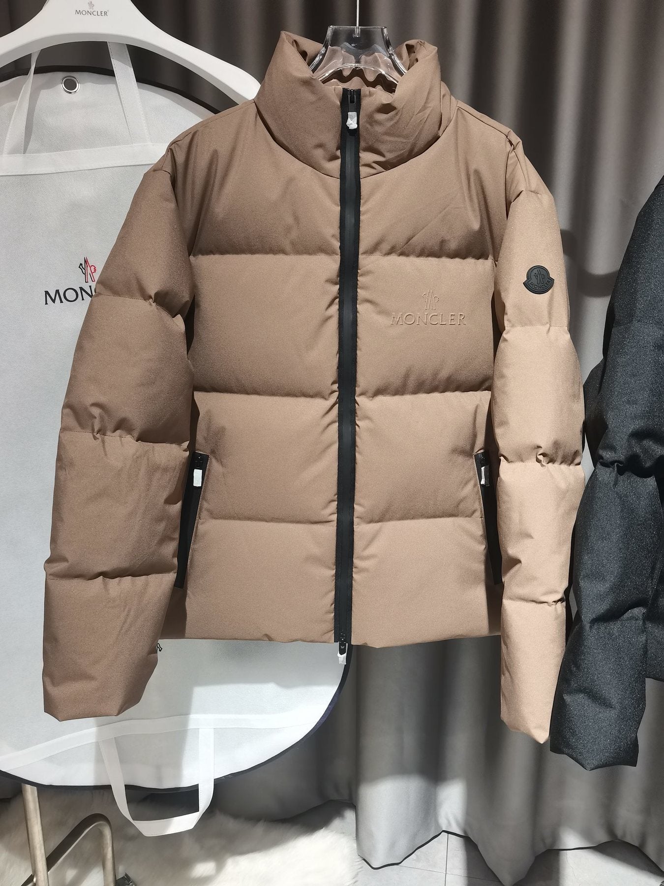 Moncler Men's Quilted Puffer Coat — hang_tag